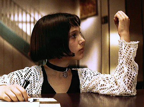 branfraser:Natalie Portman as Mathilda in LÉON: THE PROFESSIONAL (1994) dir. Luc Besson