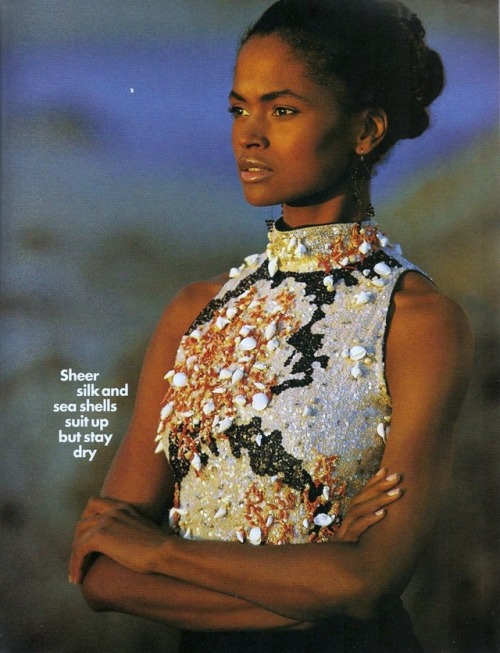pocmodels:Karen Alexander by Gilles Bensimon for Elle US, May 1991