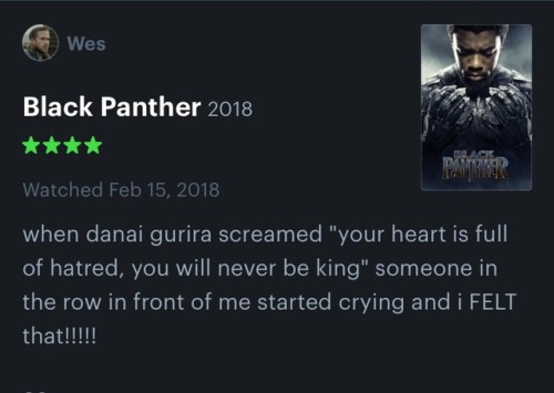 chrisandfem:some of my favorite reviews of Black Panther (so far)