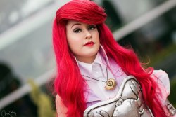 sadynax:  sailorinacosplay:Hi guys! I just wanted to show off pictures of my Warrior Ariel cosplay (based on Sadyna’s design) You can check out the original artwork here:http://sadyna.deviantart.com/art/Silent-Warrior-373568124Photos taken by: AshB