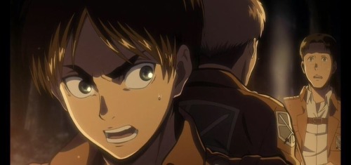 snk-officially-drawn:  Jean and Eren in newest SNK OVA 