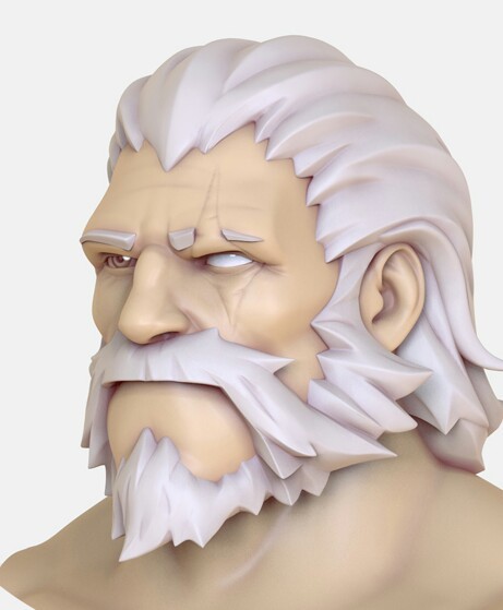 omnicgay: fractions:   omnicgay: I mean, just look at this. When you look up the high poly untextured renders of the heroes, its even more visible. The women are all just copy paste with different hair, while the men have all very different and often