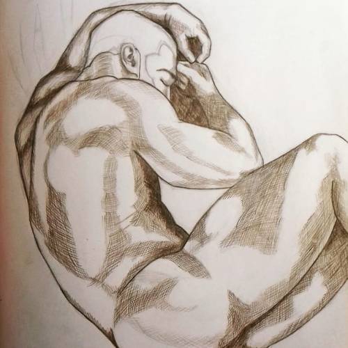 ✏ . . . #dibujo #boceto #sketchbook #pencil #pabloalemanj #PAJ #doodle #draw #boydrawing #gayart #ma