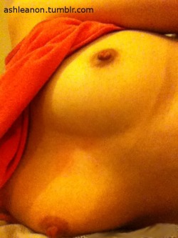 Ashleanon:  Lying On Bed Without Any Bra Tonight. So Sir, You Can Get Your Hands