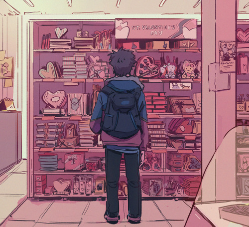 meruz:Happy Valentines Day! This is fanart for my favorite valentines day fic which is… a dig
