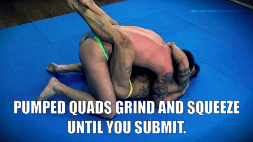 Stephon Loves To Wrap His Legs Around His Opponents Torso To Keep Them Under His Control. But Here He