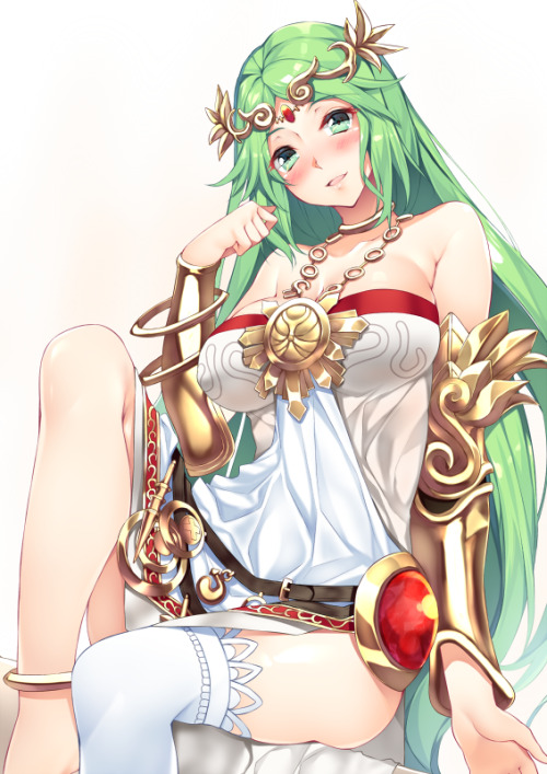 besthentaipictures: Palutena is up next in the Girls I Love set ^~^ I’m surprised there isn&rs