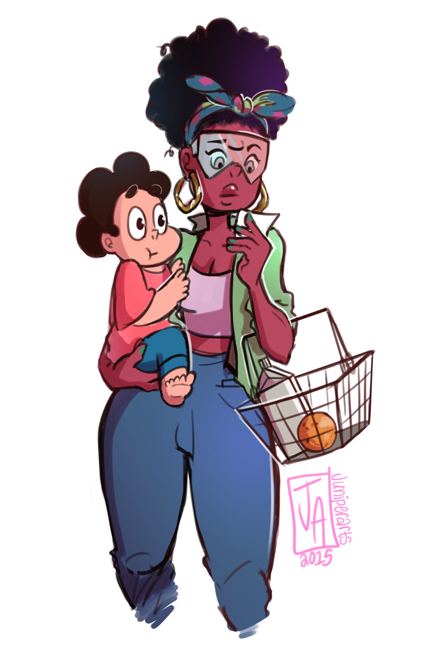 juniperarts:  One of my favorite things right now is Momma Garnet. I also wanted