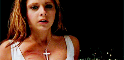 alexandragreys:  i’m here for the ladies → buffy summers  I’m the thing that monsters have nightmares about.   