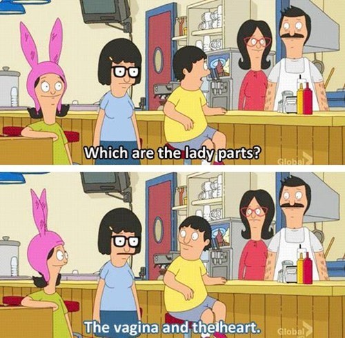 dogwithsharperteeth:Lady Parts