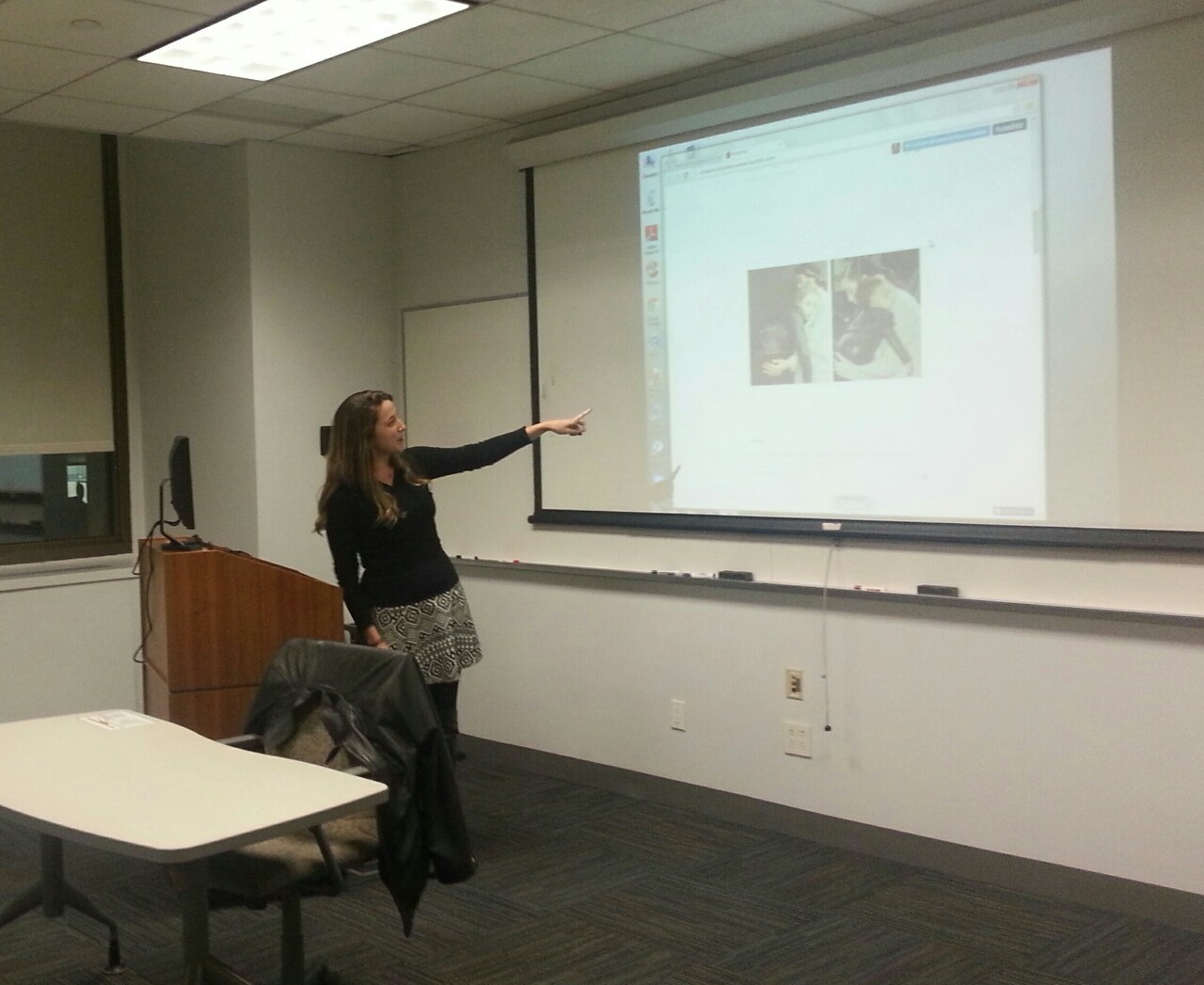 prcog:
“@alittlespace schools my NYU social media class on Tumblr
”
No lie, I used the projector exactly once to point out my favorite blogs about Kim Kardashian. Evidence above.