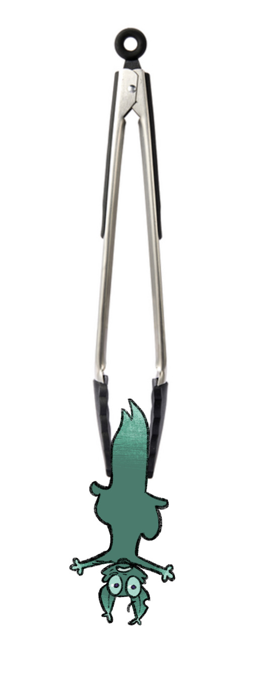 Holds U In Tongs