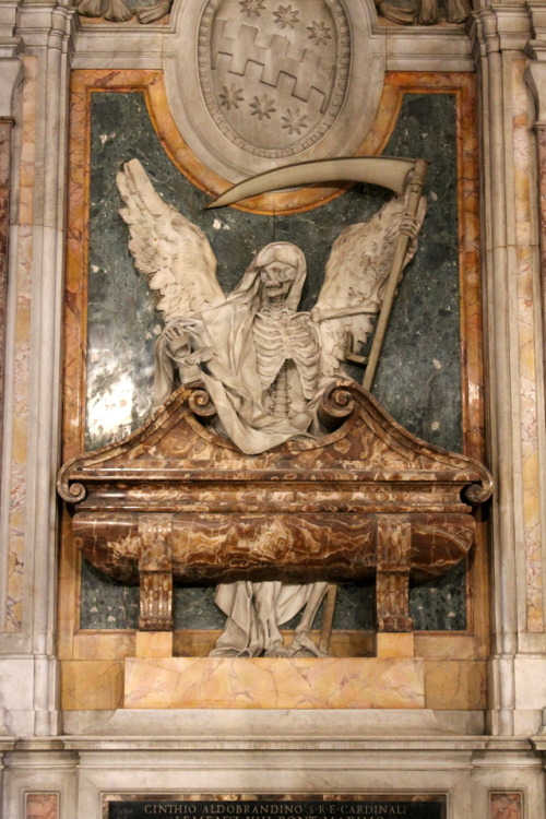 echiromani:The tomb of Cinzio Cardinal Aldobrandini (1551–1610) in the Basilica of S. Pietro in Vinc