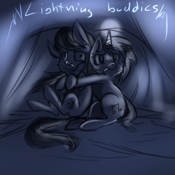 ahappypichu-mod:  Lightning buddies for life!  (if you get this reference then you are my best friend.)  &lt;3