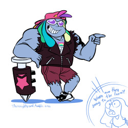 thismightyneed: “I can’t believe Bismuth was bubbled on her way to the forge!” oh my god hahahah no but seriusly, we all knew she was basically gonna be a one time deal guys, come on it was not even subtle, tho she still was a great character, let’s