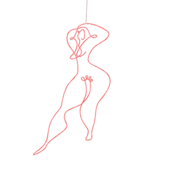 jumblysumpkin:  Quick Little Wire Woman 