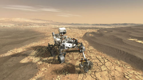 Our future Mars 2020 rover, seen here as imagined through the eyes of an artist, will search for sig