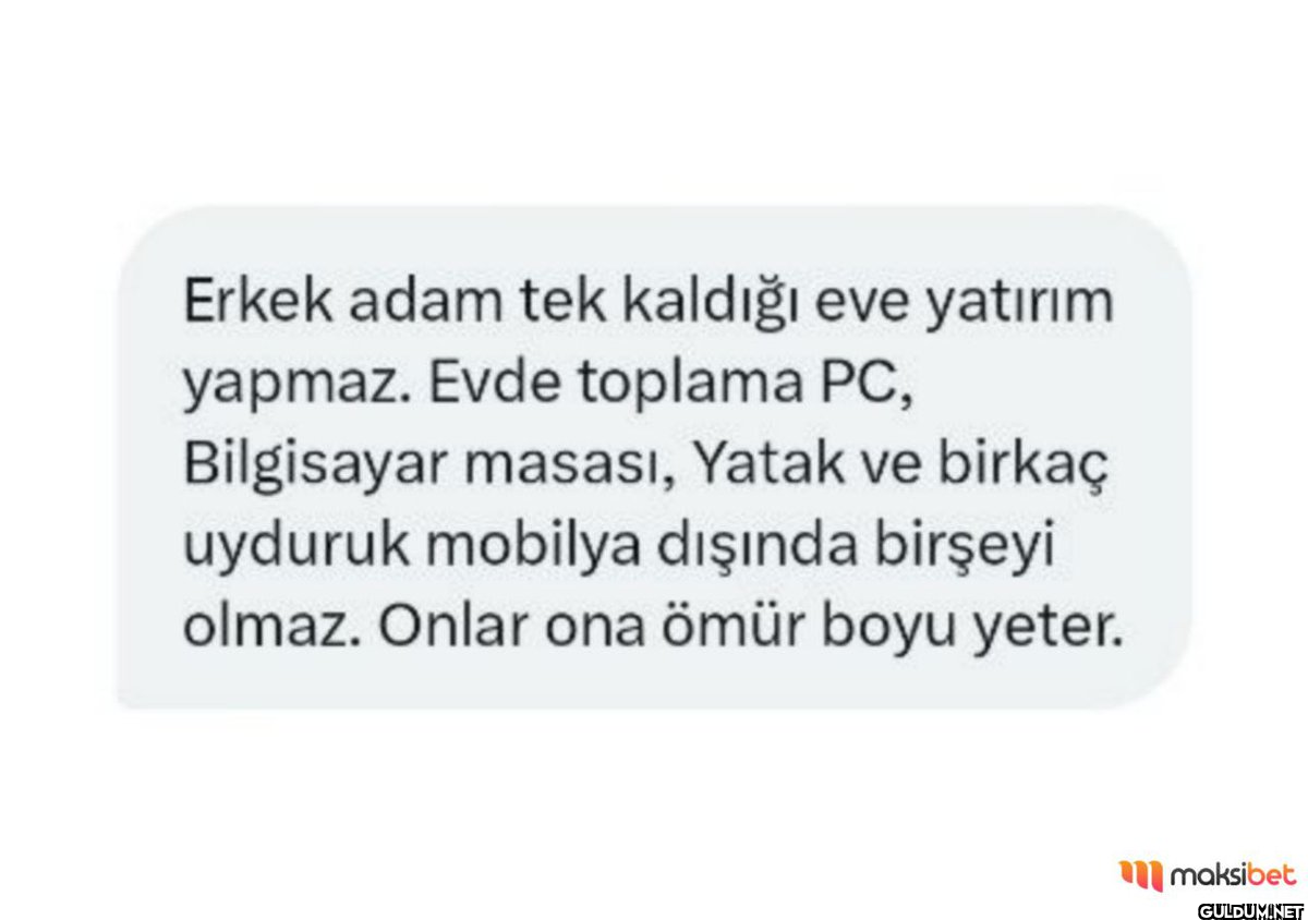 Erkek adam tek kaldığı eve...