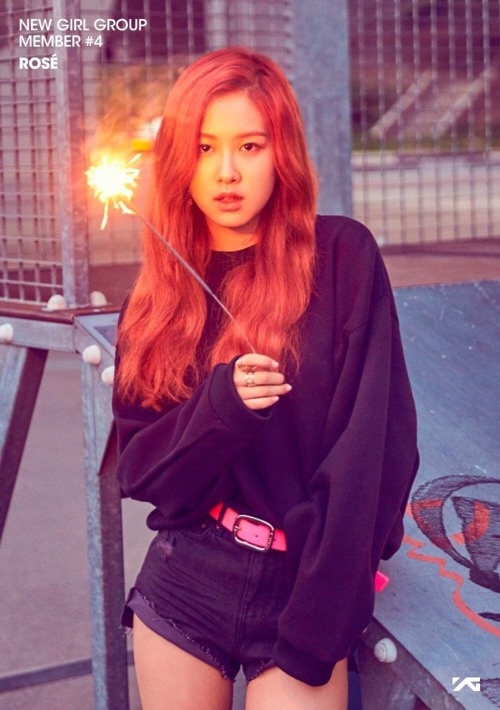 YG drops new girl group PINK PUNK (tentative name) 4th member Rosé solo pics! Are you loving this me