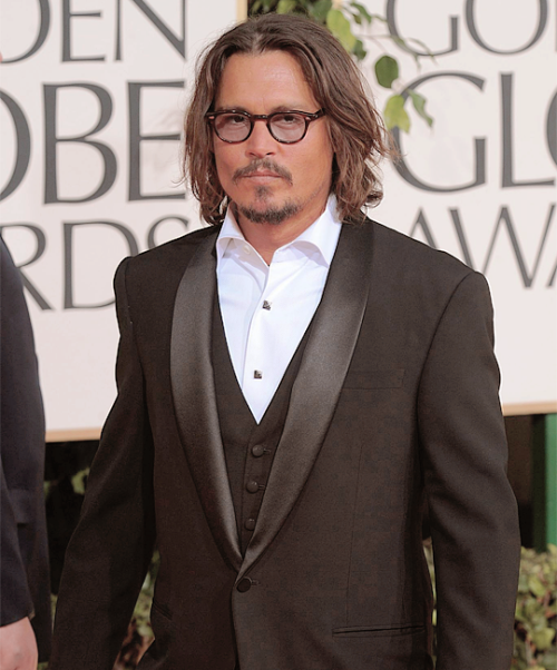 JOHNNY DEPP. Golden Globe Awards, 2011.