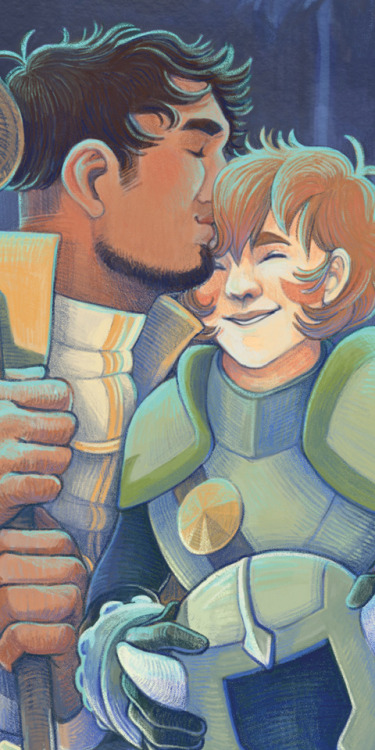 Here are previews of two of the pieces I did for Mint Lemonade: A Hunk and Pidge Fan Zine! It was su