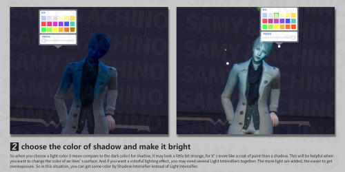 Use Light and Shadow Intensifiers flexibly ^ ^ kind of a tutorial / introductionmore info on my Patr