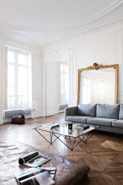 House tour: a pared-back 19th Century apartment in Paris  - Vogue Living 
