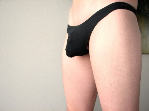 gayboykink: As Mister Anonymous asked for; here are some more pics of the thong one of my followers 