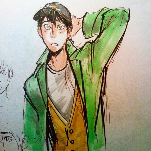 sdkay:  #tadashihamada #bighero6 #art #sketch #ink #copic