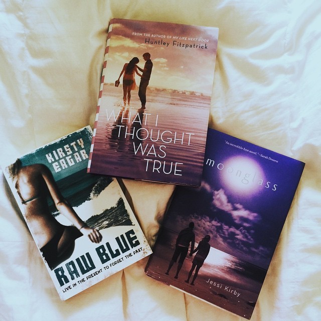 Love this week’s #weeklybookstagram, at the beach! Don’t have as many for this one, but these three are all excellent! #atthebeach #books #bookstagram #bookishtag #beach #summer #aussieya #VSCOcam