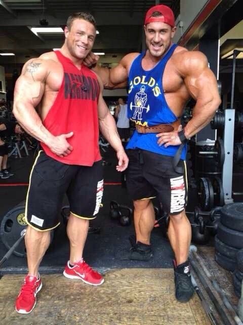 ultram0th2:“Hey there, Brad!” Antoine Valliant called as he saw fellow bodybuilder, Brad