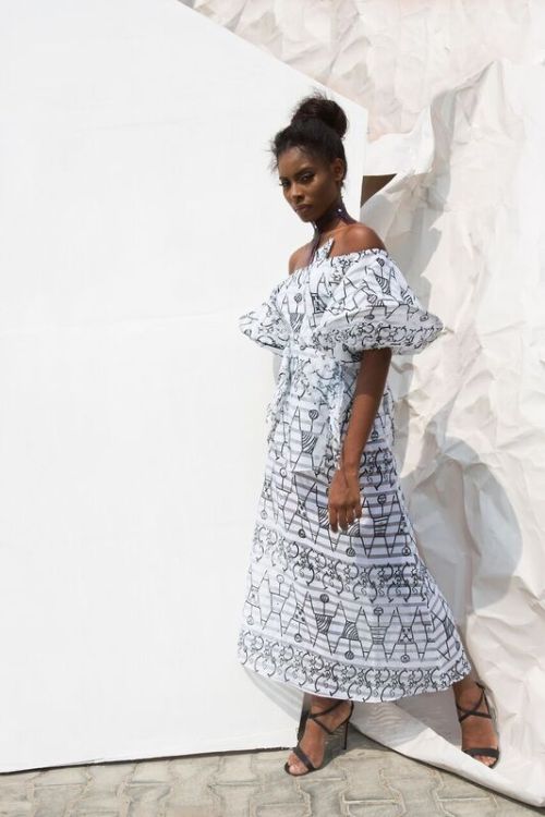 “Ochiagha”: How Nationalism and Nsibidi Graphics Influenced Nigerian Label Meena’s SS’16 Collection.