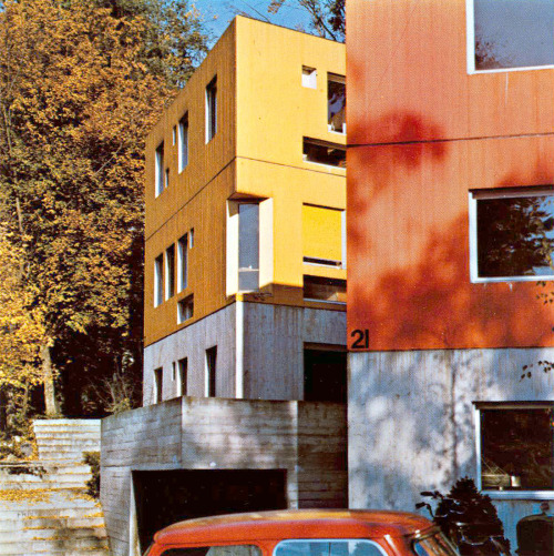 TrigondorfZürich, Hottingen, Switzerland1966-69Justus DahindenConversation with Justus Dahinden