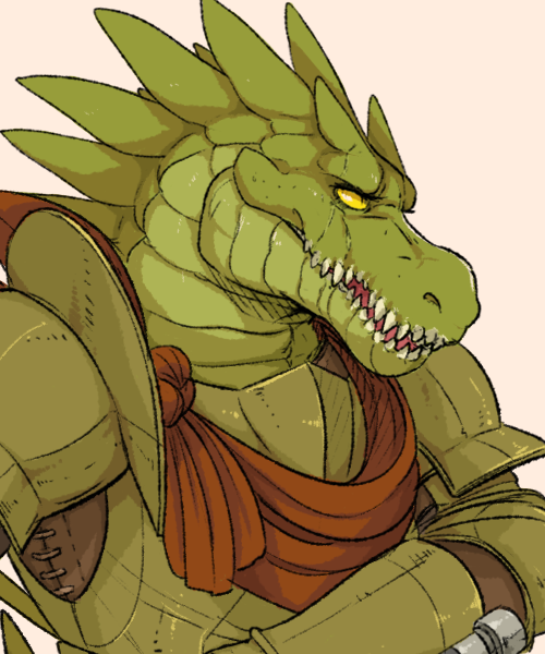 jaggillarattrita:I made her into a naga, of course I have to try the centaur aswell.