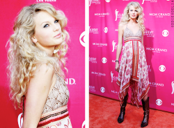 oddieodelia:  Taylor Swift attends the American Country Music Awards 2006-2015