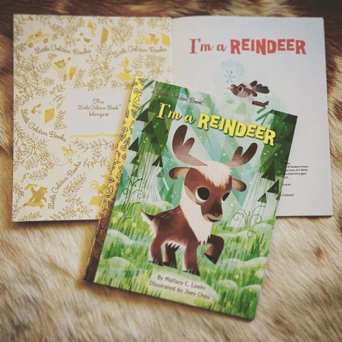 “I’m a Reindeer” #littlegoldenbooks is now available.Written by Mallory C. Loehr#childrensbooks #ill