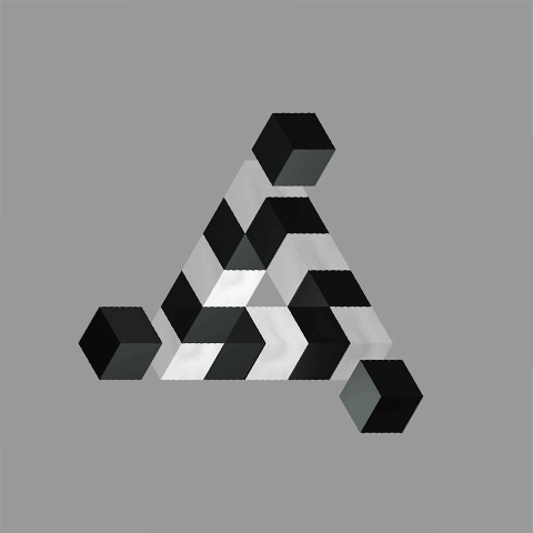GIF Artists Collective — Penrose Triangle GIF Challenge: February |...