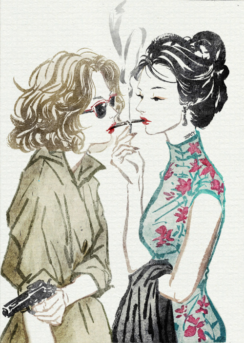 crossconnectmag:  Zipcy Pleasures  Yang Se-Eun (양세은) aka Zipcy is a South Korean artist who creates dreamy illustrations with muted colors that seem to have faded with time like some youthful romantic memory. She is very curious about humanity &