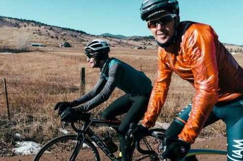 kevinscottbatchelor: All smiles from our New Year’s Eve ride.