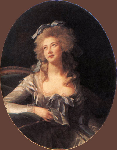 elisabeth-vigee-le-brun: Portrait of Madame Grand, 1783, Louise Elisabeth Vigee Le BrunMedium: oil,c