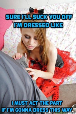 sissy-stable:  Good reason to dress up as