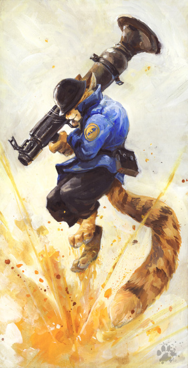 Soldier, Spy, Medic and Pyro, by Screwbald!