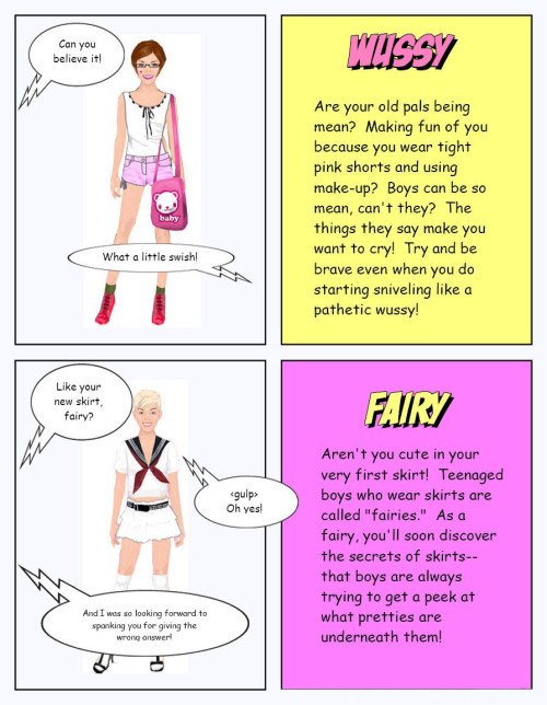 deedickie: crossdressingprincessjessica: andifemmeboi:  Which type of sissy are you?  flirtboi for m