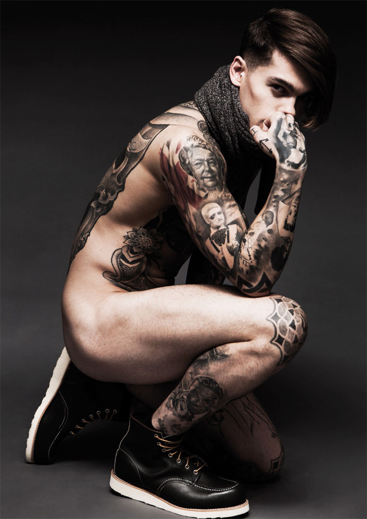 virulentvalmont:  Stephen James ( Elite ) for Hedonist magazine by Darren Black.