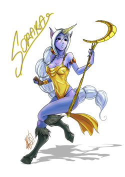 league-of-legends-sexy-girls:  Soraka, the