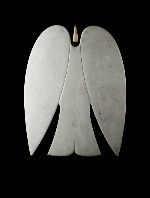 moodboardmix:François-Xavier Lalanne, “Oiseau de Marbre”, 1978. White marble coffee-table, feet in b