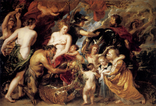 Allegory on the Blessings of Peace, Peter Paul Rubens, 1630Happy International Day of Peace!