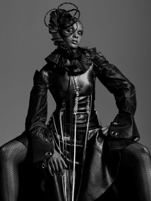 thepowerofblackwomen:Duckie Thot for Paper Magazine