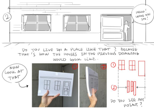 as-warm-as-choco: How to draw a street that looks good (to me at least!) by Thomas Romain (Spa