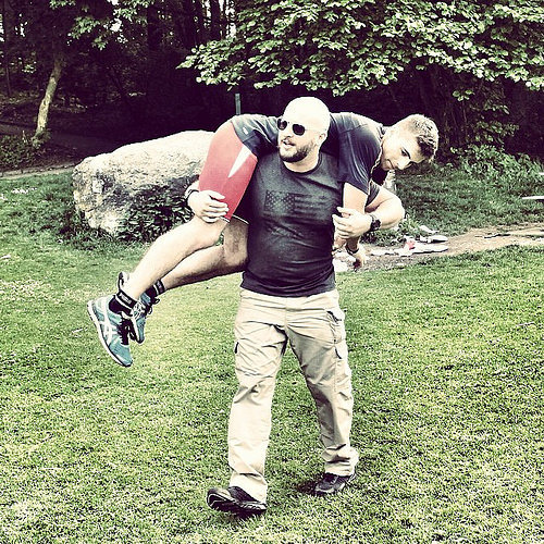 sleazy-dirty-dads-rape-sons: Carrying my nephew into the woods. He’d be fighting harder if he 